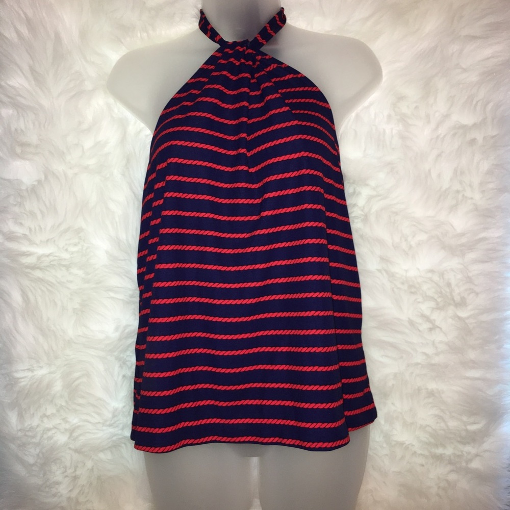 Ann Taylor nautical halter top LG & M tops.